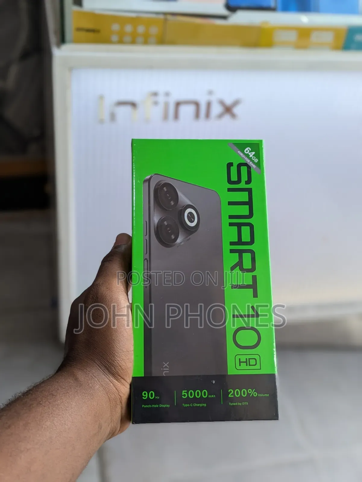 New Infinix Smart 10 Plus 128 GB Black