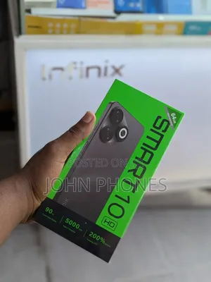New Infinix Smart 10 Plus 128 GB Black