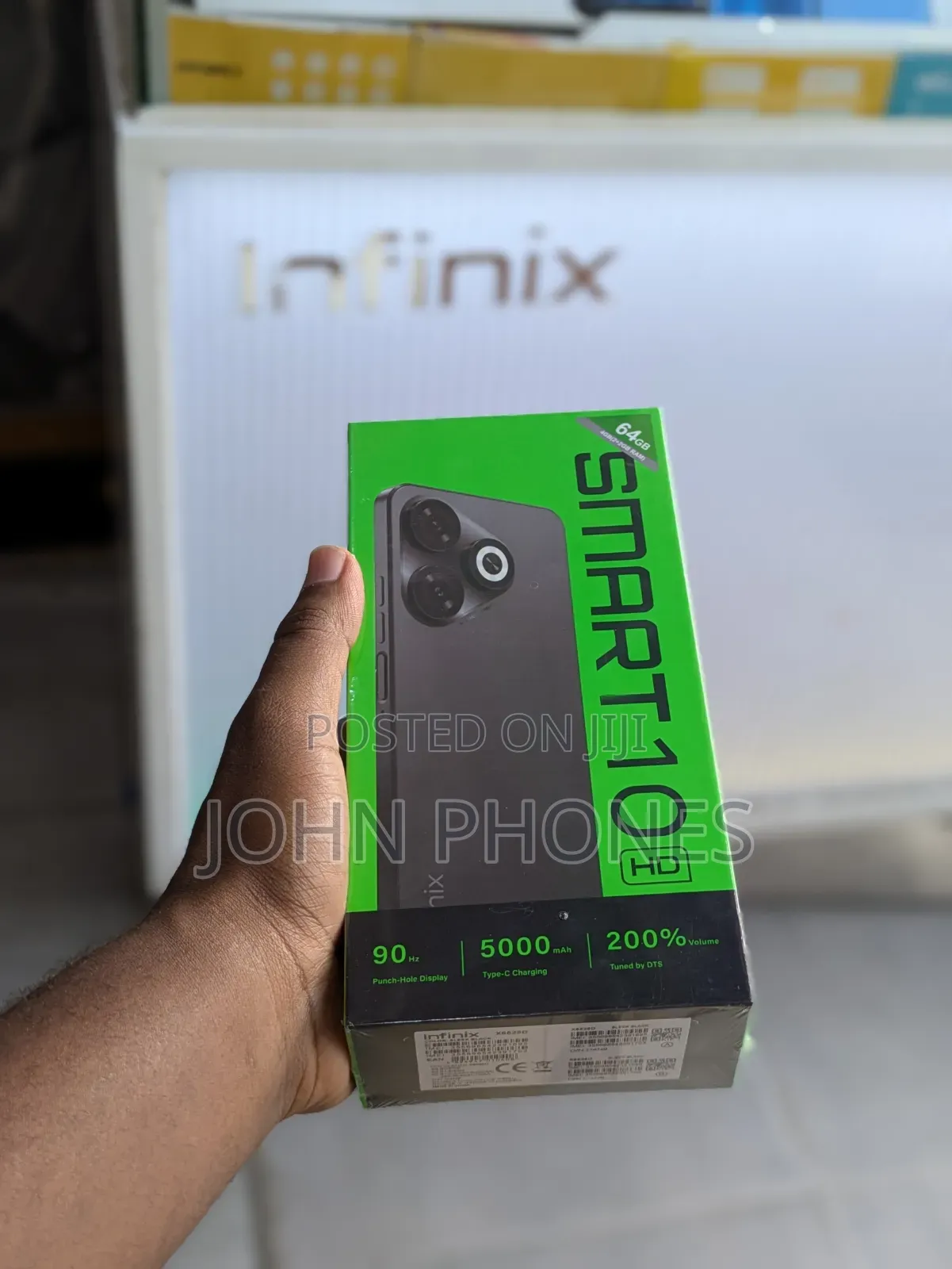 New Infinix Smart 10 Plus 128 GB Black