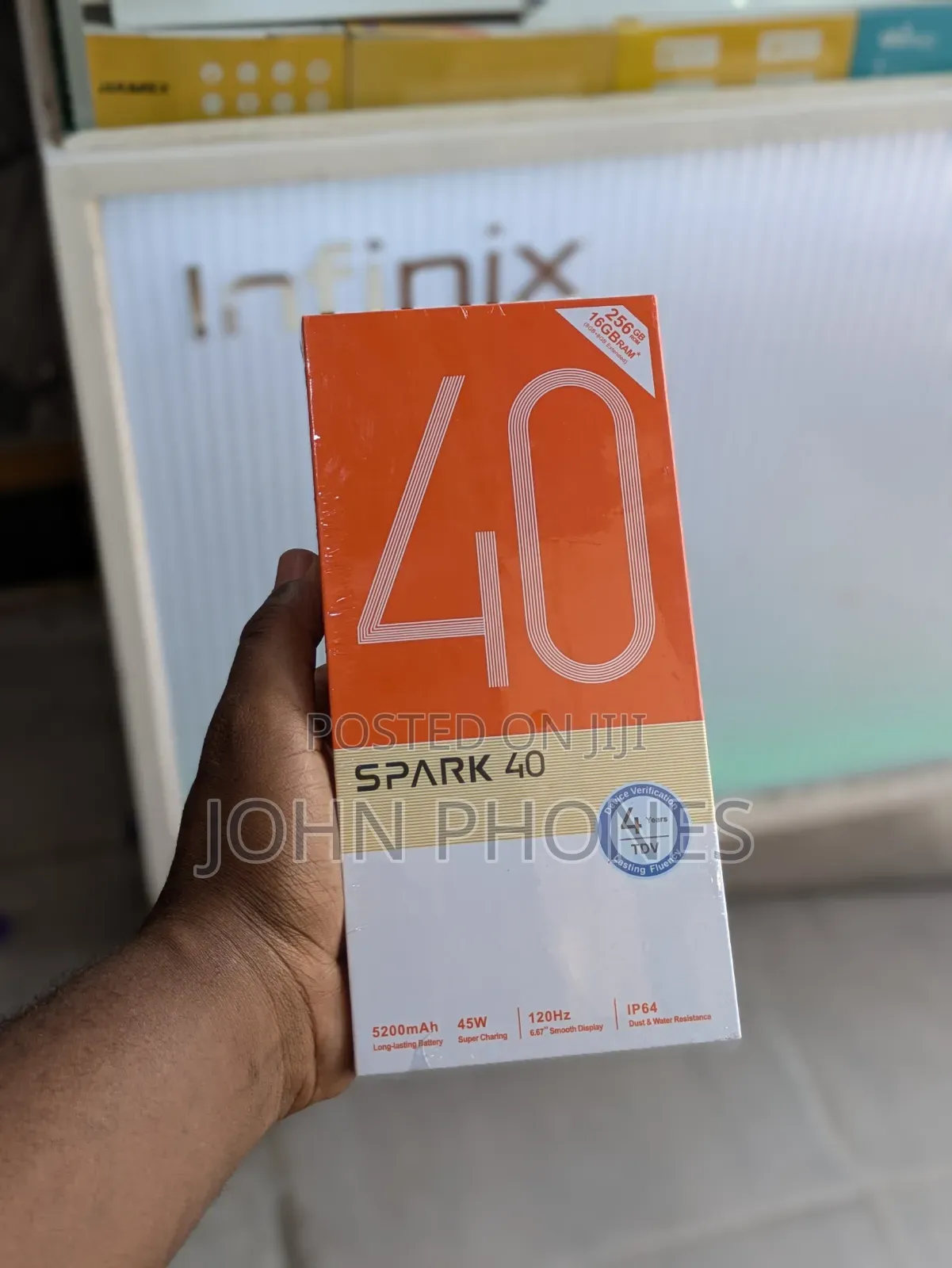 New Tecno Spark 40 256 GB Silver