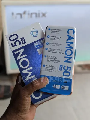 New Tecno Camon 50 Pro 256 GB Orange