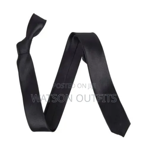 Satin Materials Ties in Thin Mode