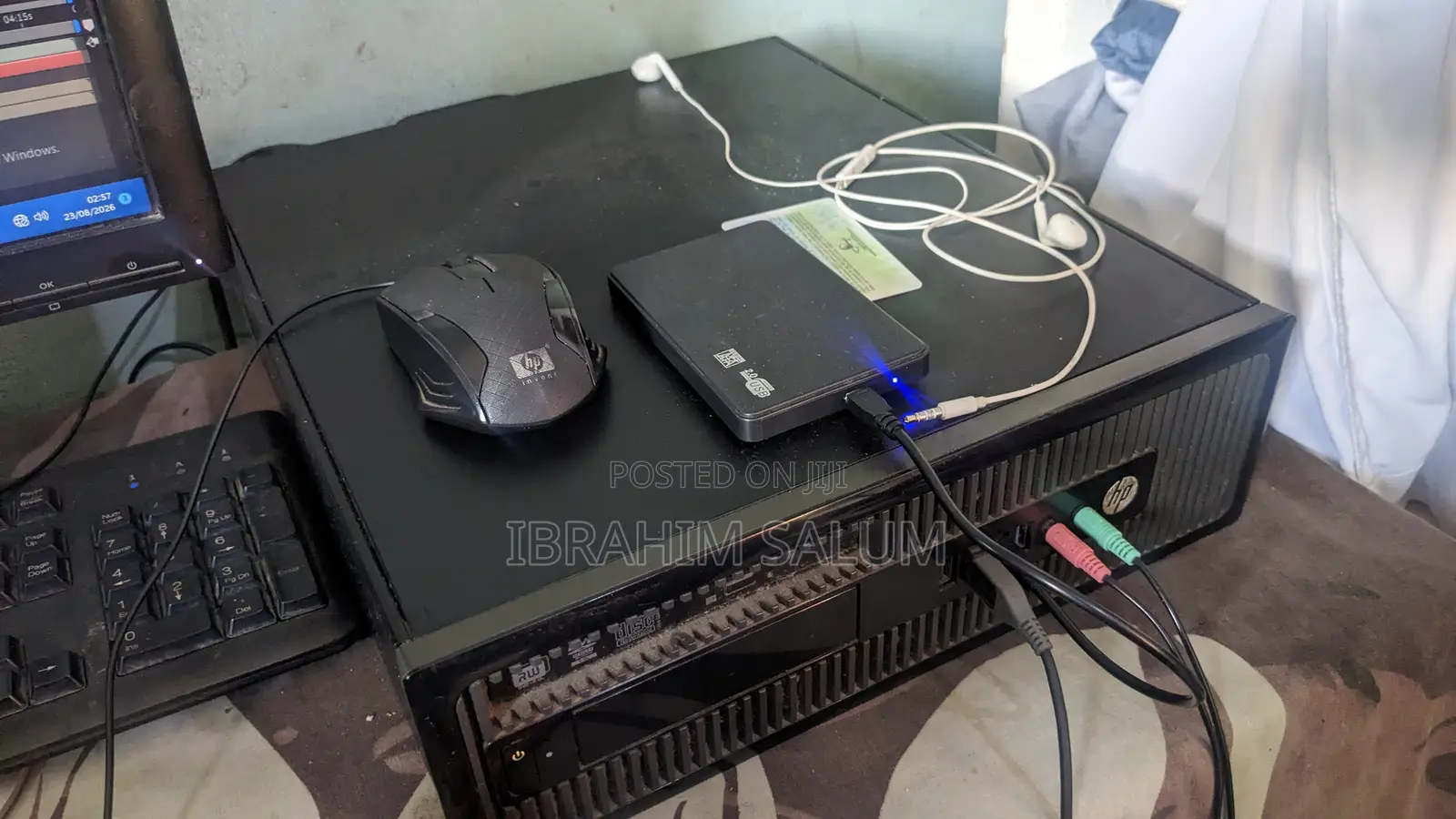 Desktop Computer HP EliteDesk 800 G4 4GB Intel Core i5 HDD 500GB
