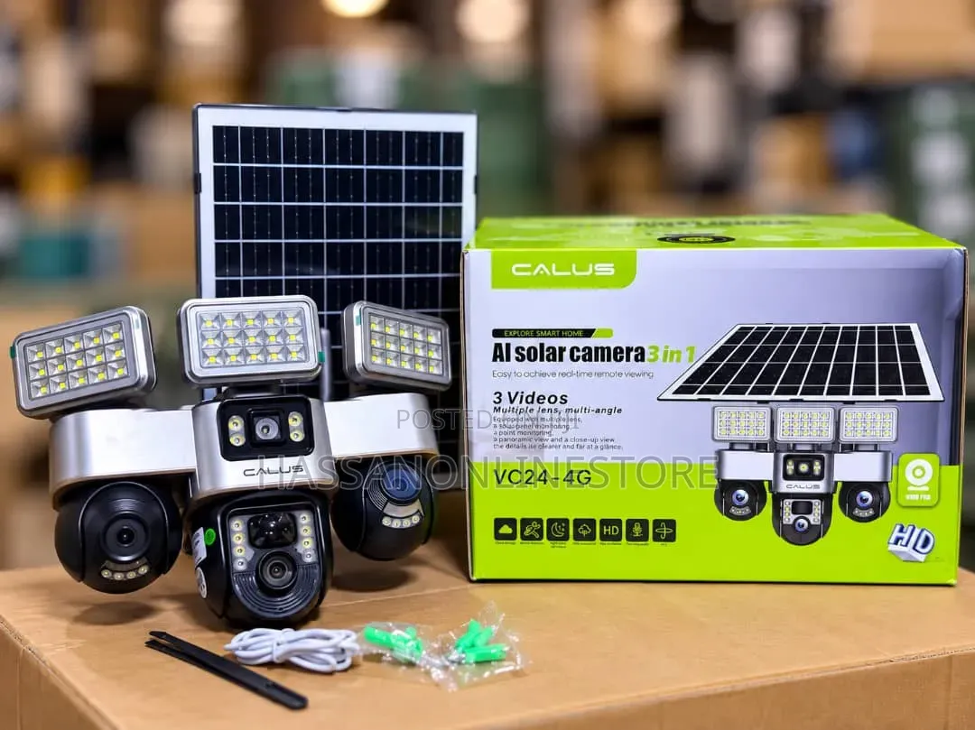 Calus VC24-4G Solar Camera + Light