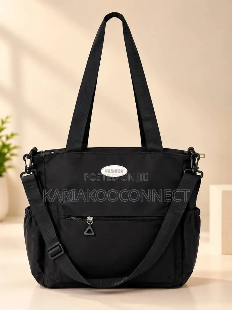Lilac Tote Bag With Side Tie Details