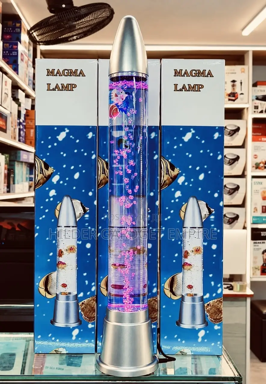 Fish Magma Lamp