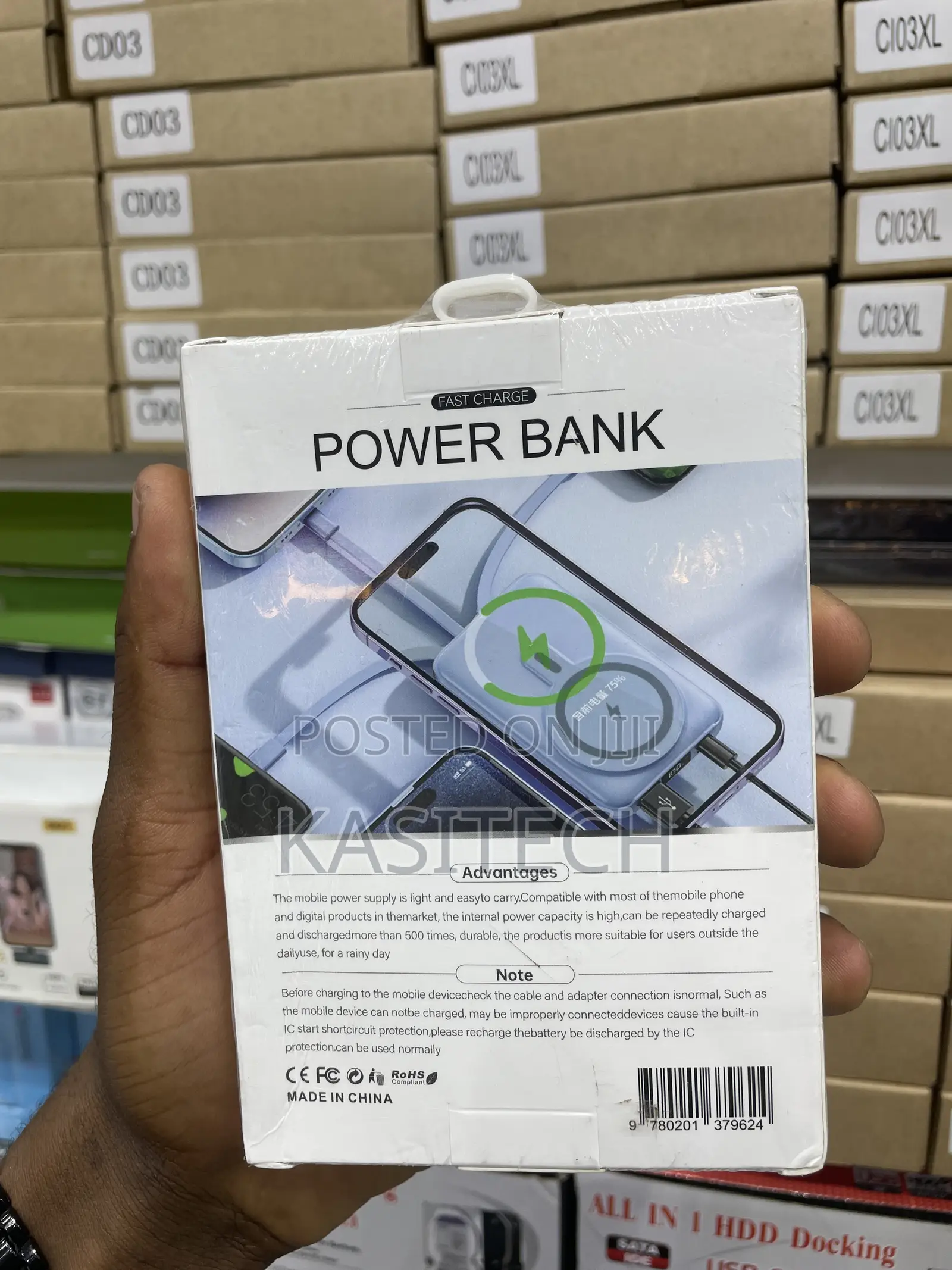 Wireless Charging Power Bank