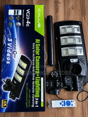 Calus VC23-4G Solar 4G Camera + Lighting