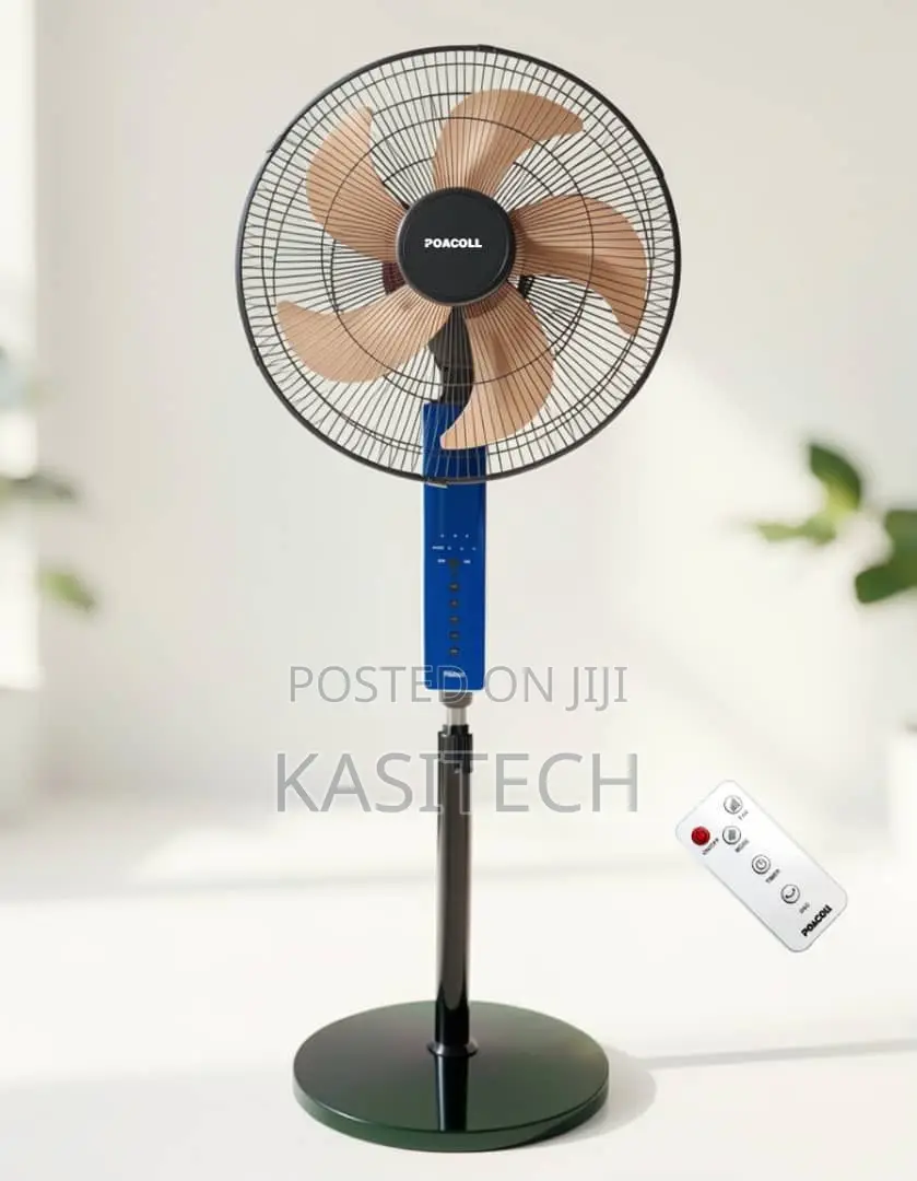 Poacoll Fan 18” With Remote & Touch Button
