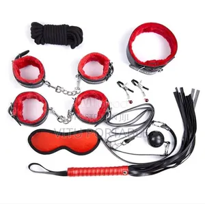 Adult Sex Toy for Couples Men's and Women's Leather Restraint 10 Set