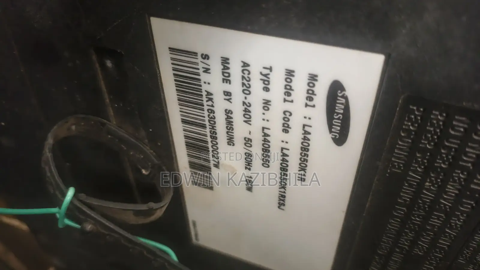 Samsung LCD TV 40"