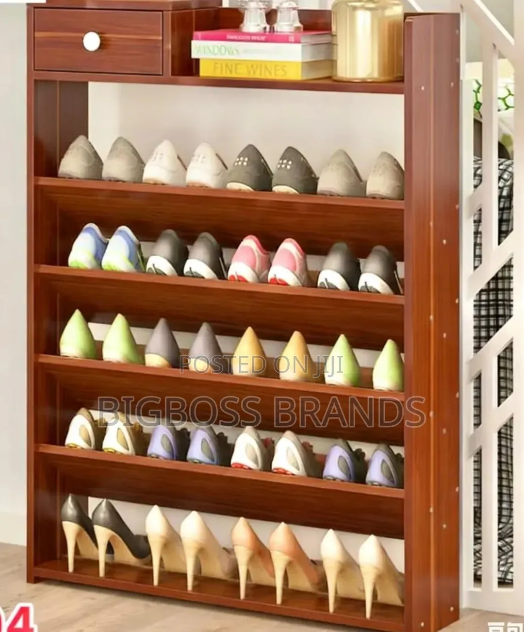 Shoe Rack Open Cabinet X004