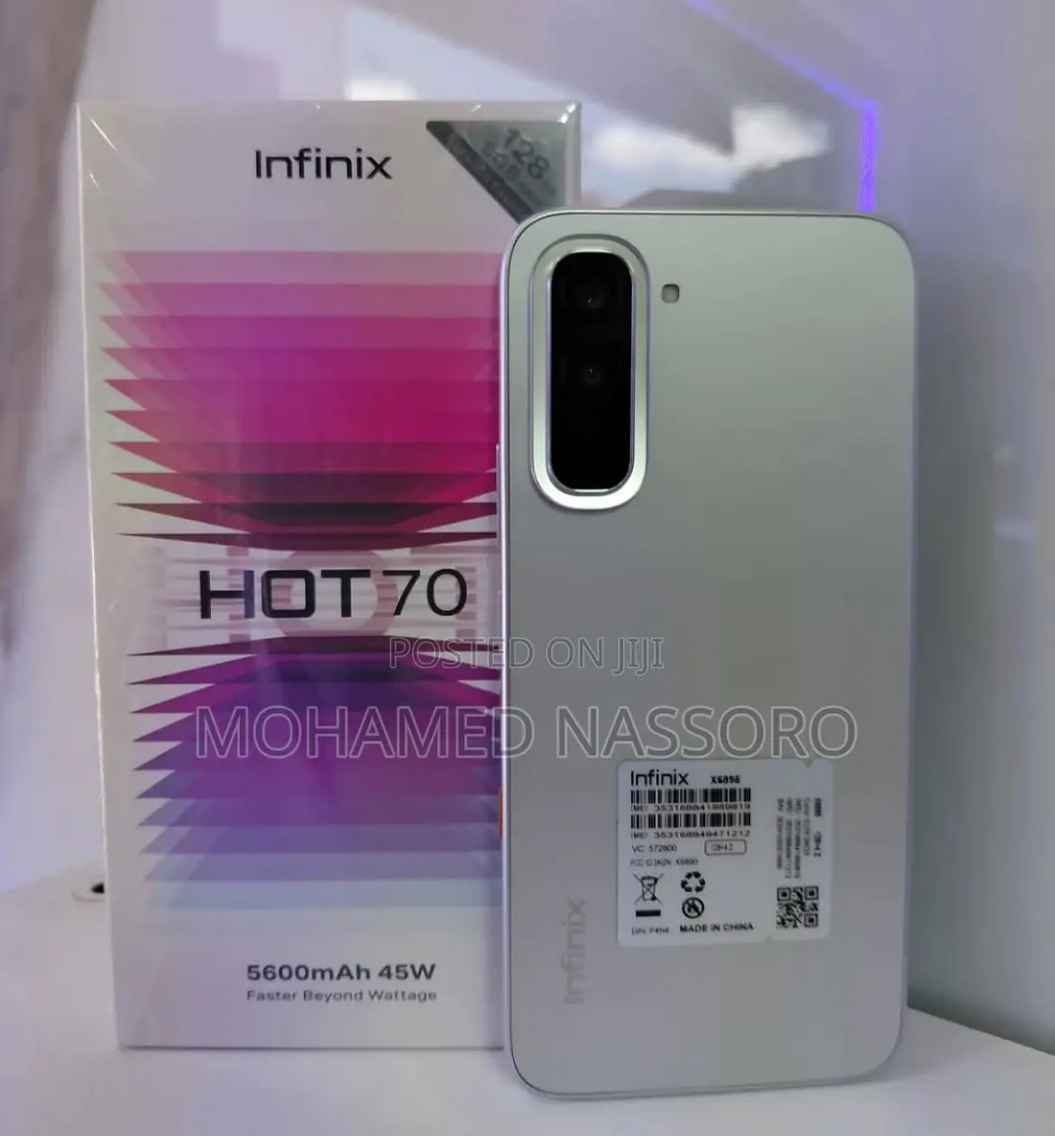 New Infinix Hot 70 256 GB Blue