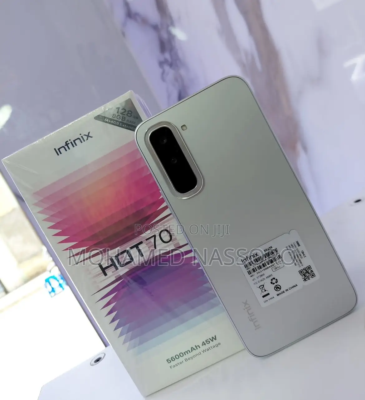 New Infinix Hot 70 256 GB Blue