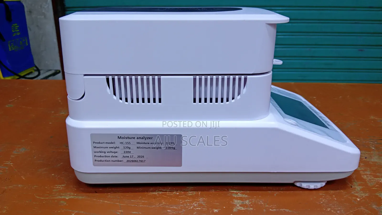 Halogen Moisture Analyzer(kipima Unyevu)