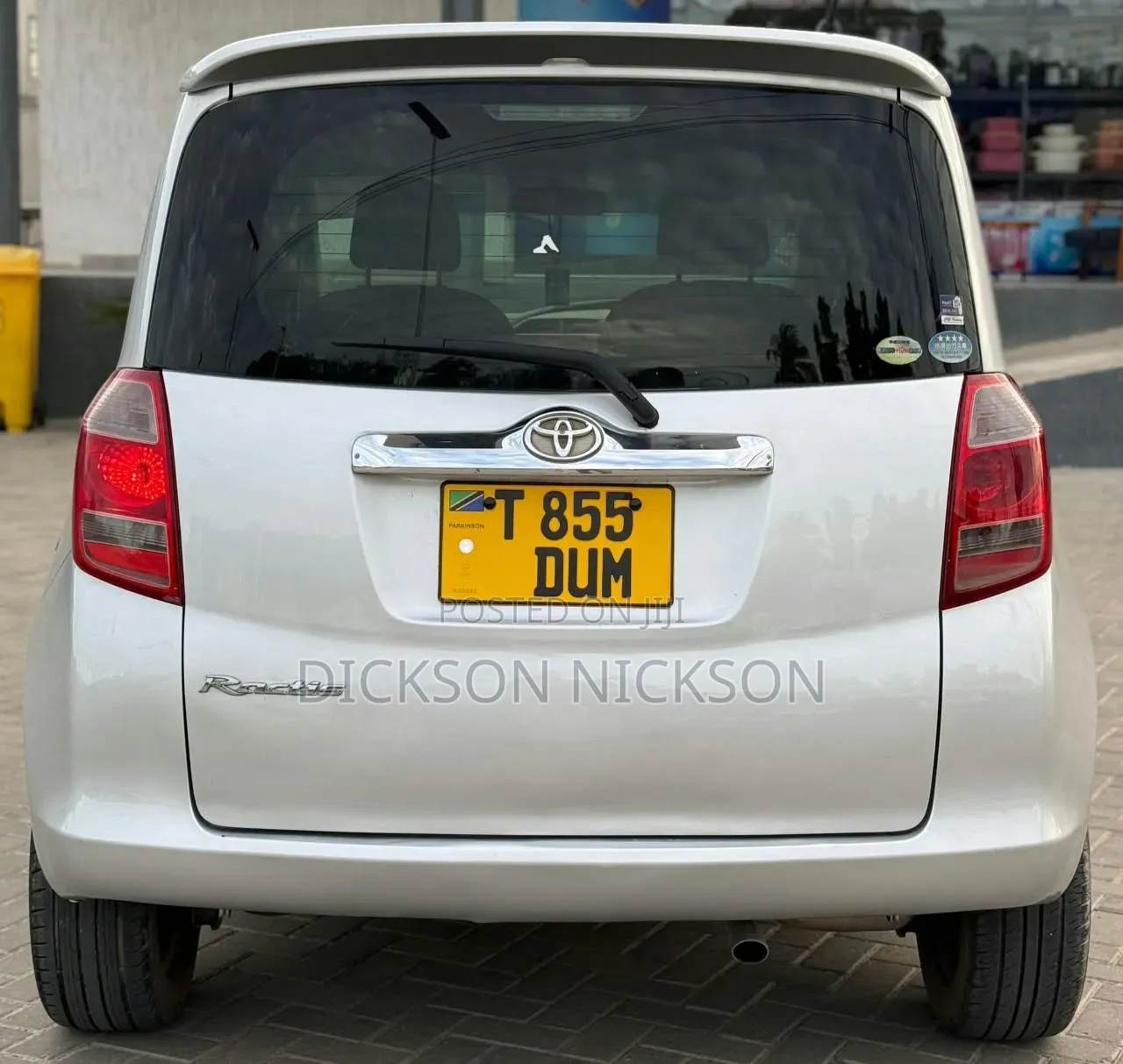 Toyota Ractis 1.5 FWD 2005 Silver