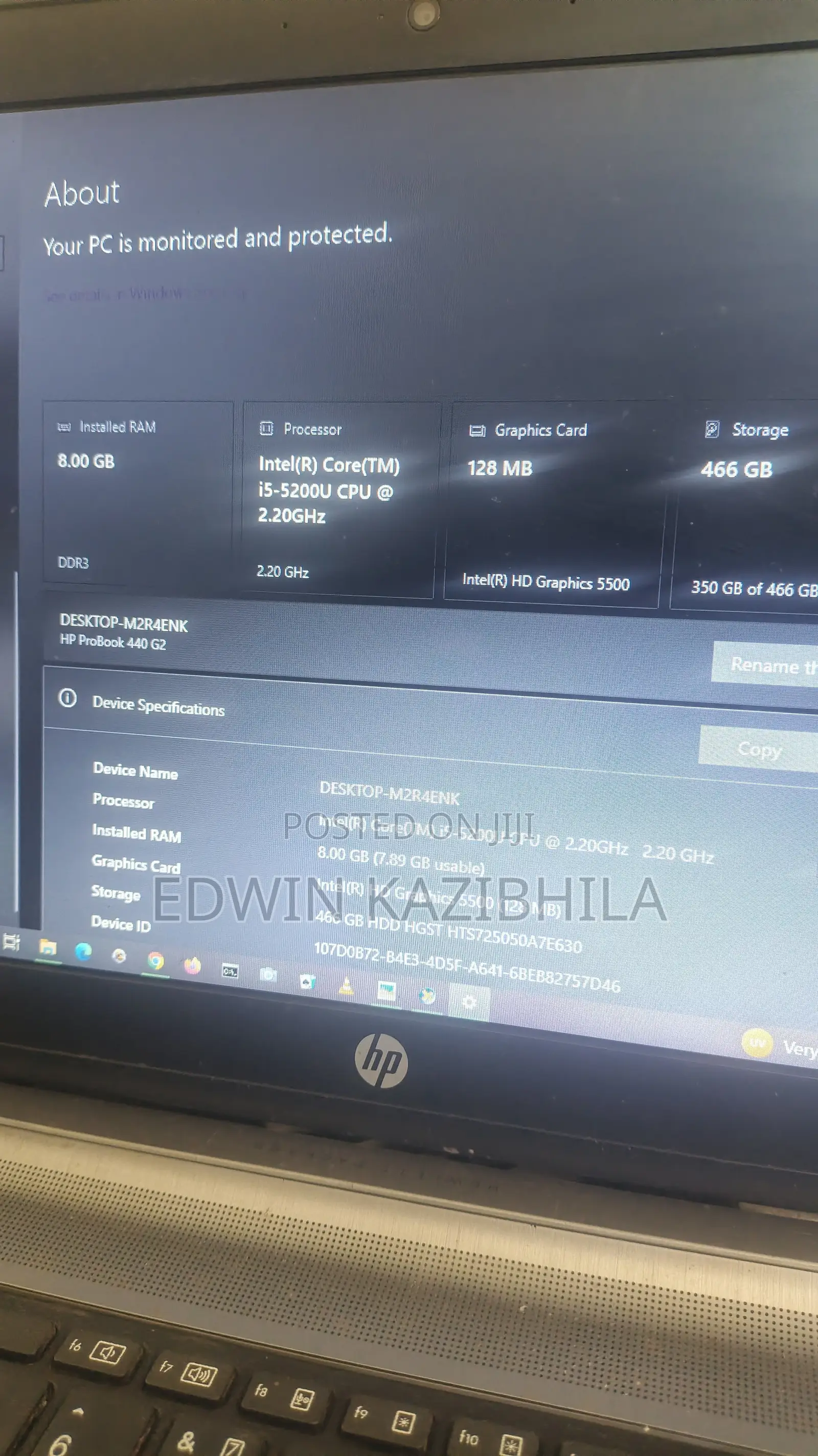 Laptop HP ProBook 440 8GB Intel Core i5 HDD 500GB