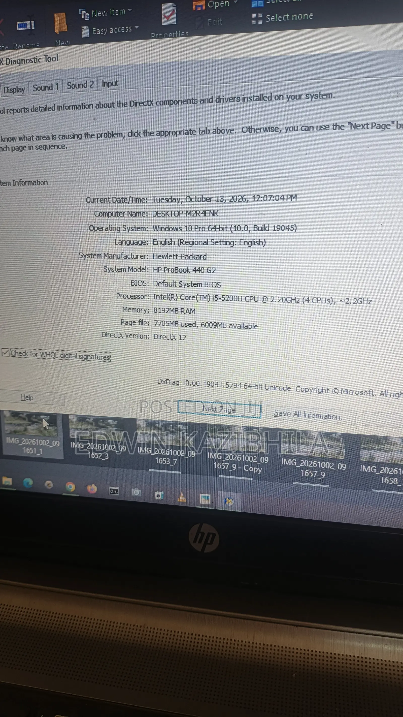 Laptop HP ProBook 440 8GB Intel Core i5 HDD 500GB