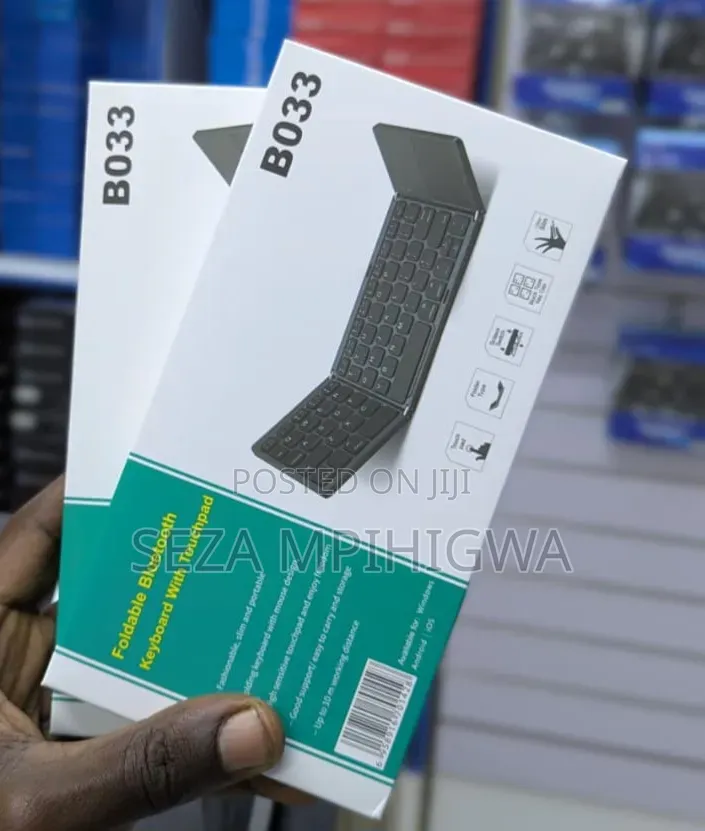 ​B033 Foldable Bluetooth Keyboard With Touchpad