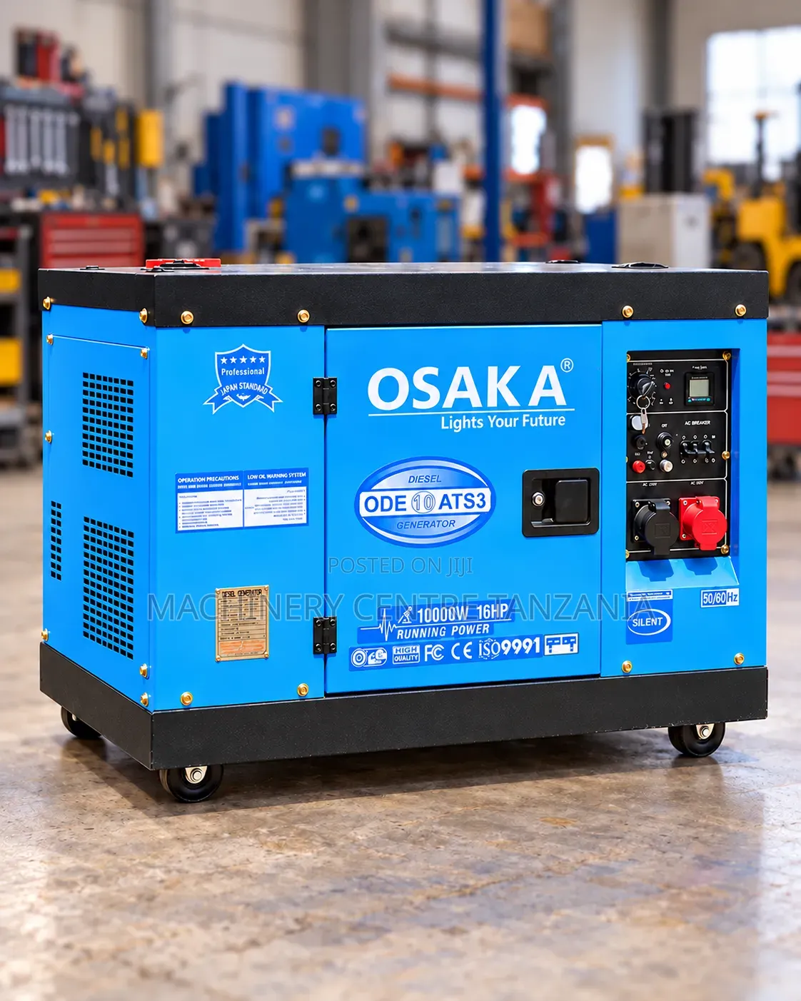 Osaka Diesel Generator 10KVA (Three Phase)