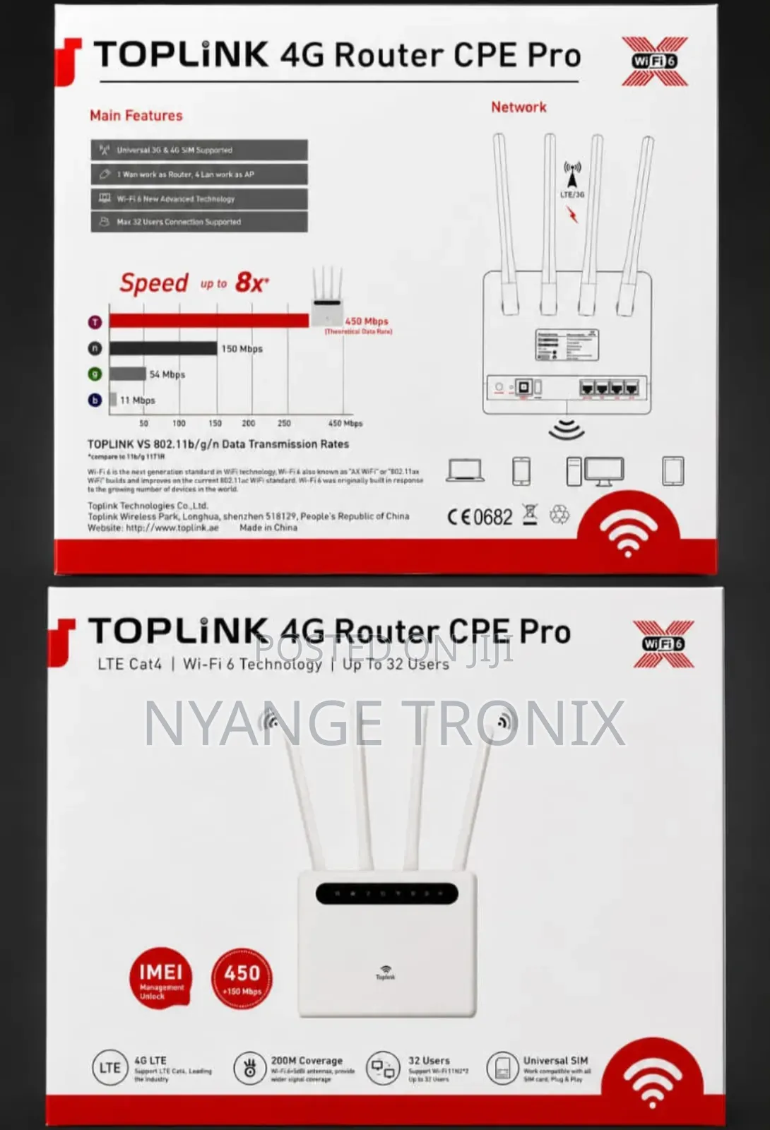 Toplink 4g Router Hw493pro