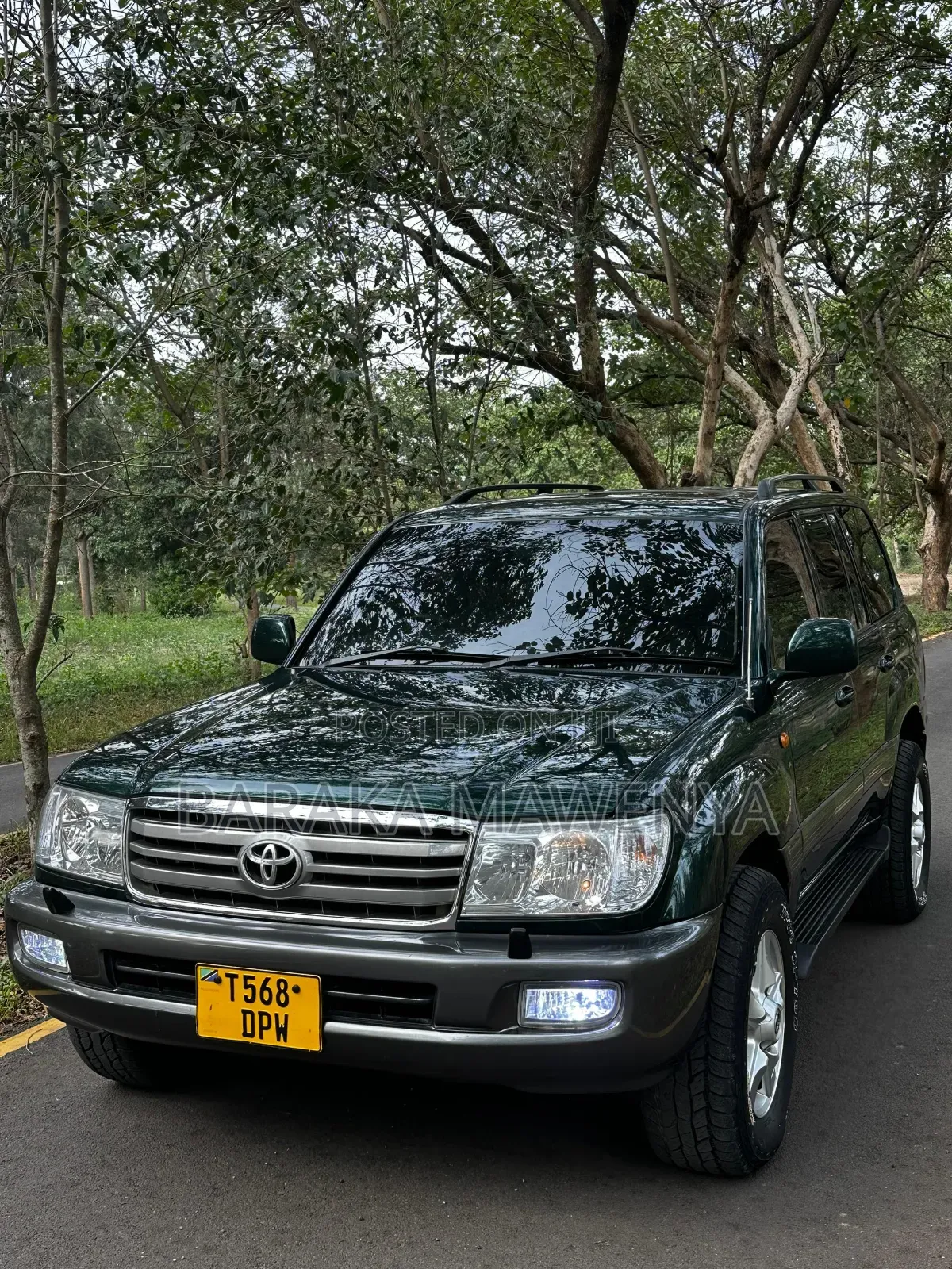 Toyota Land Cruiser 100 VX 4.2 4x4 2005 Green