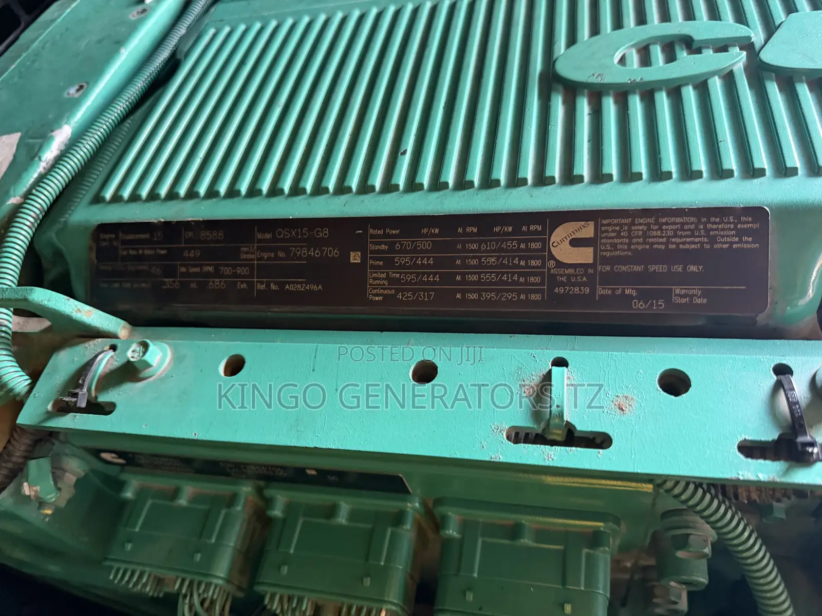 Used Aksa Power Generator