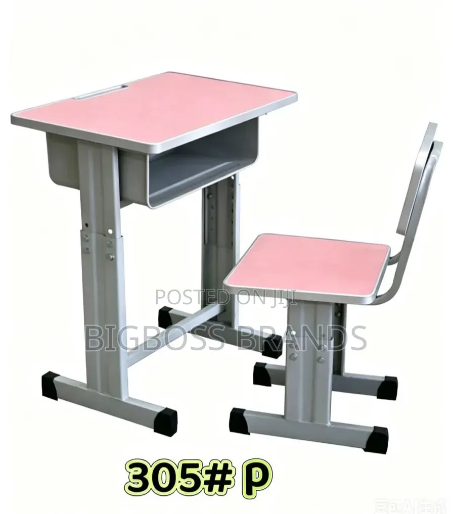 Children's Study Desk and Chair Set With a Built-in 305#
