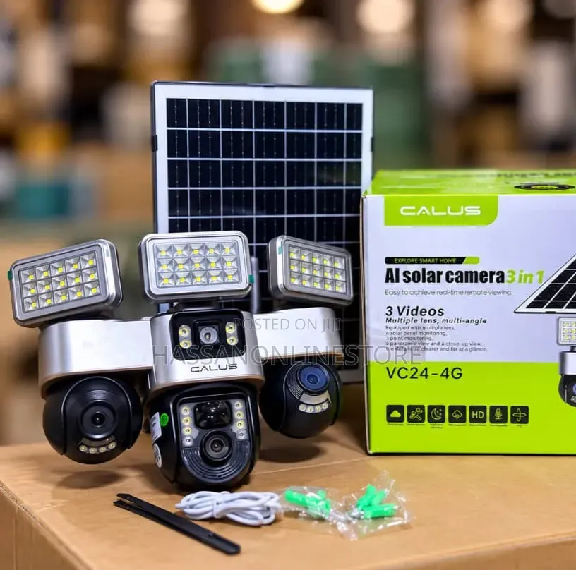 Calus VC24-4G Solar 4G Camera + Lighting