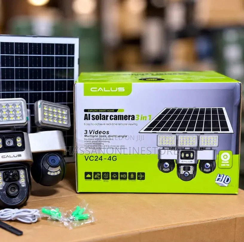 Calus VC24-4G Solar 4G Camera + Lighting