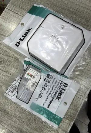 D-Link Cat 6 Single Faceplate (Model NFP-0WHI11)