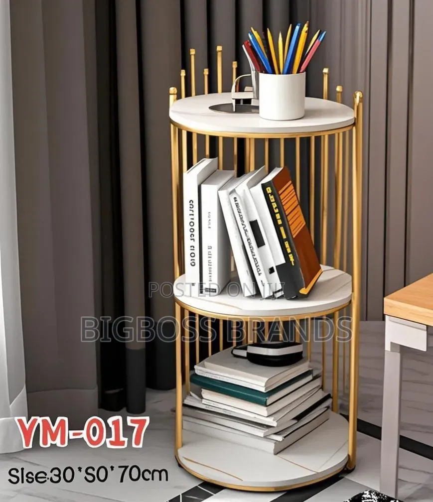 Metal Display Stand and Plant/Side Table YM-017 30 × 30 × 70 Cm)