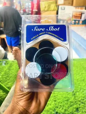 Premium Sure Shot Acrylic Carrommen Set (6mm)