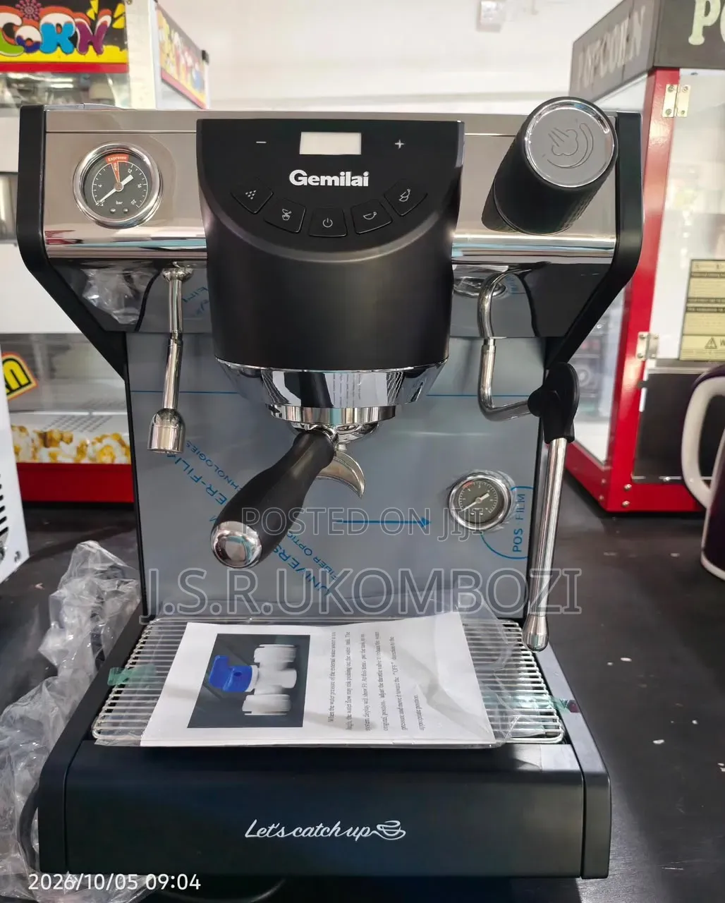 *Espresso Coffee Machine