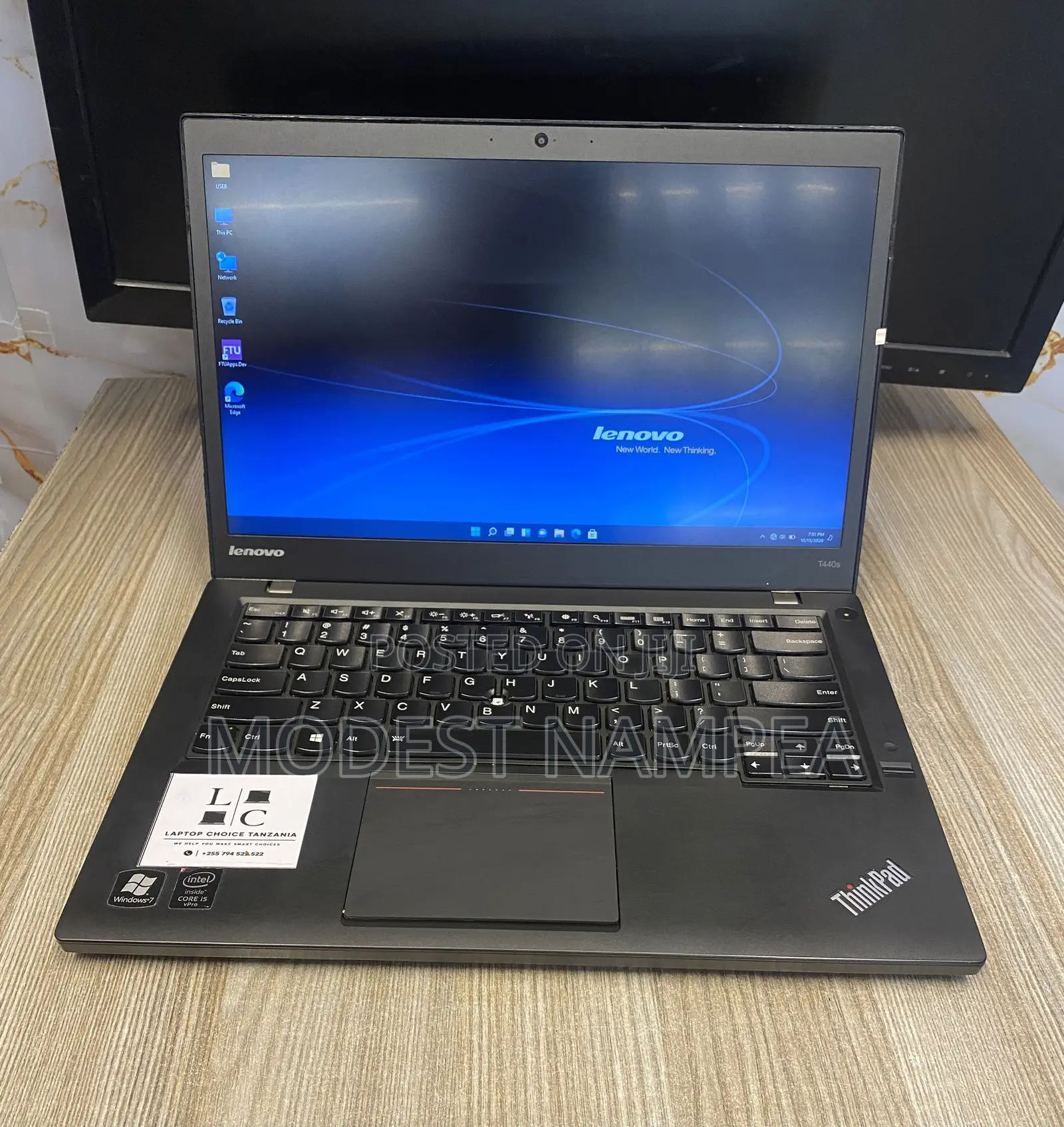 Laptop Lenovo ThinkPad T440s 8GB Intel Core i5 HDD 500GB