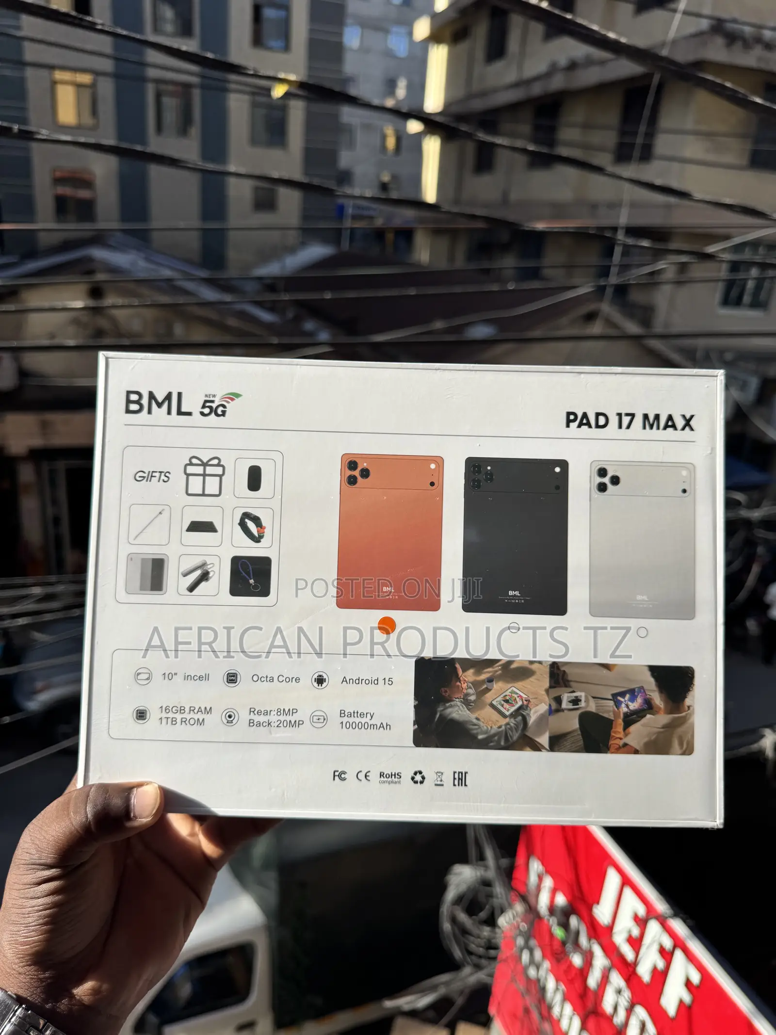 New BML Tab 17 Pro 1 TB