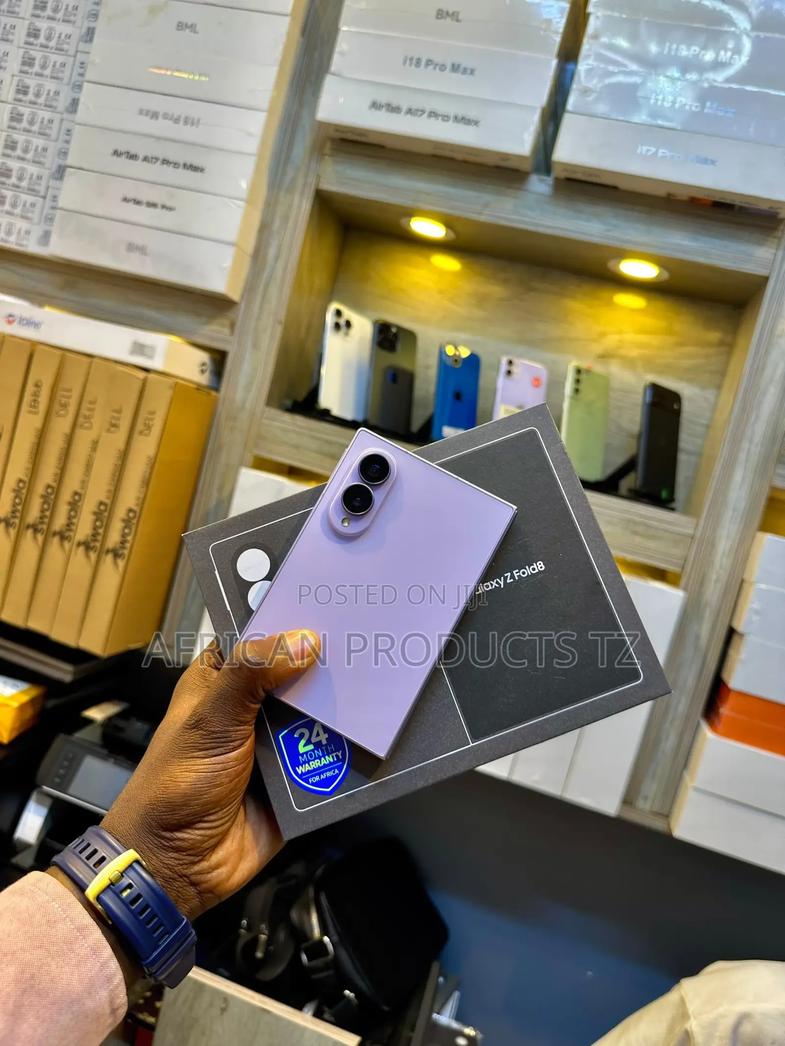 New Samsung Galaxy Z Fold8 256 GB Purple