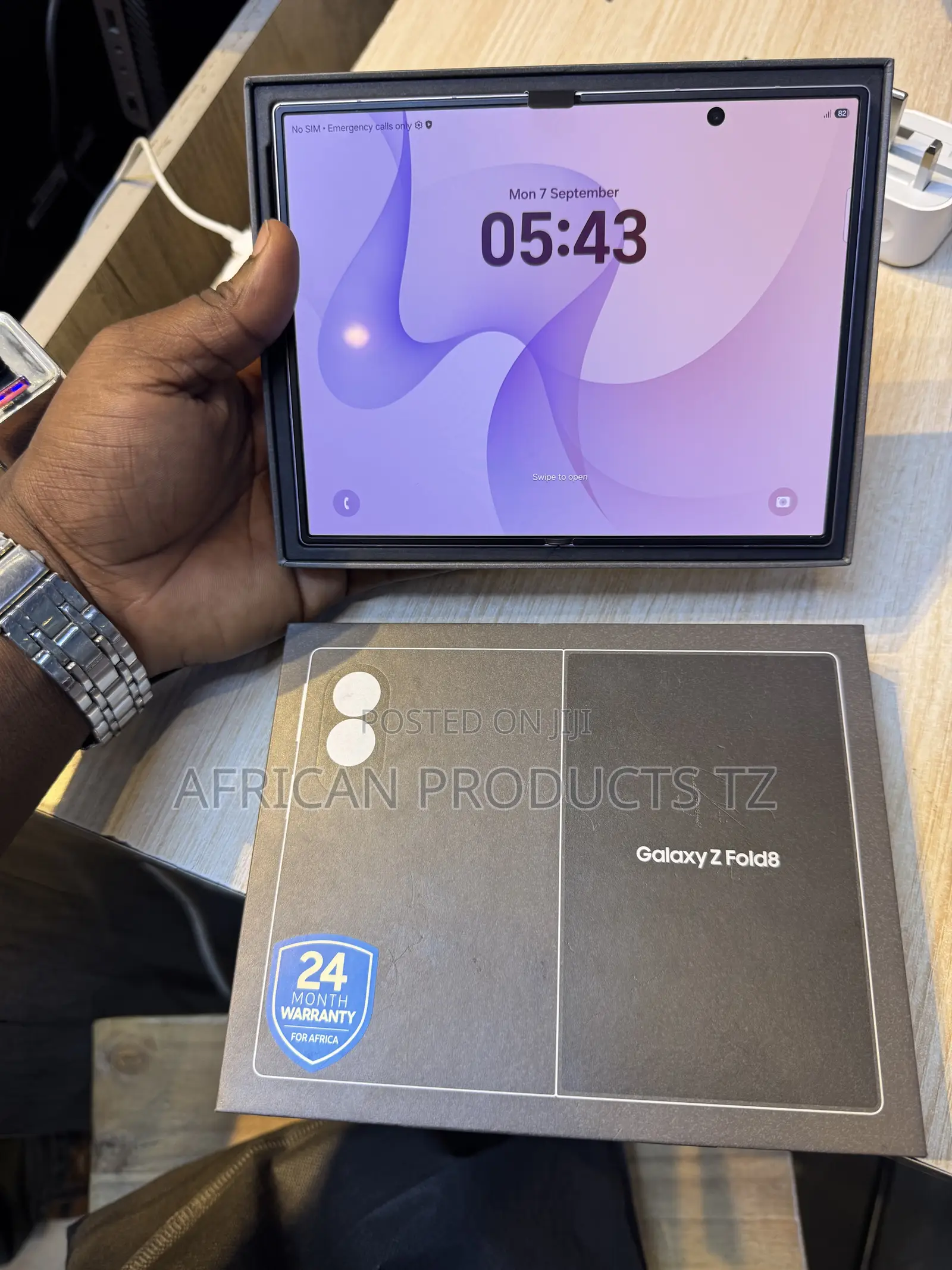 New Samsung Galaxy Z Fold8 256 GB Purple