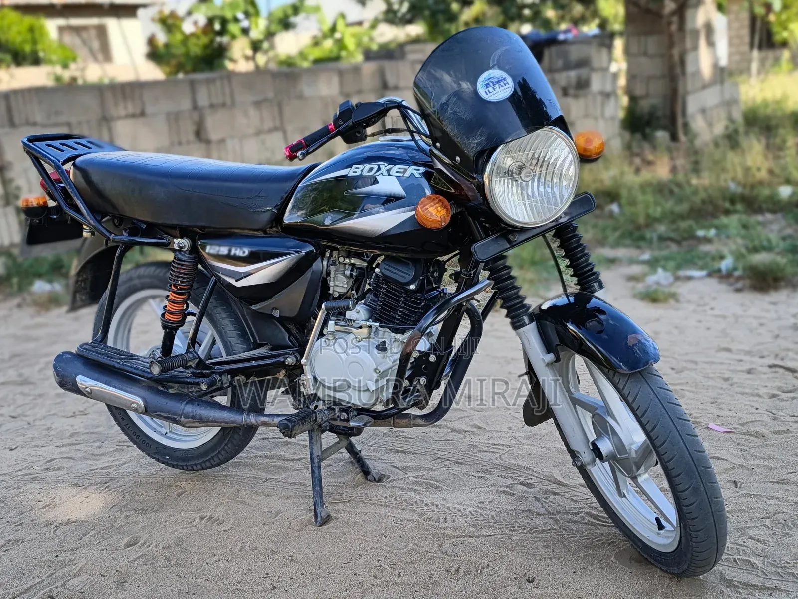 Bajaj Boxer 125 2026 Black