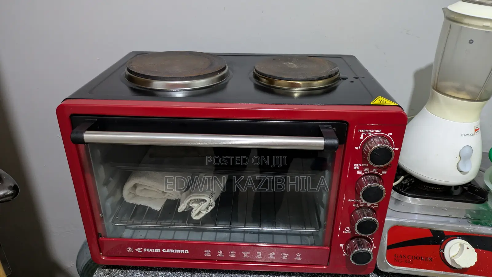 Jiko La Umeme, 2-Plates Na Microwave
