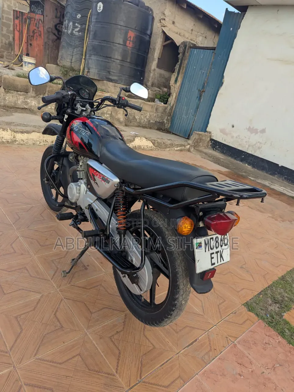 New Bajaj Boxer X125 2023 Red