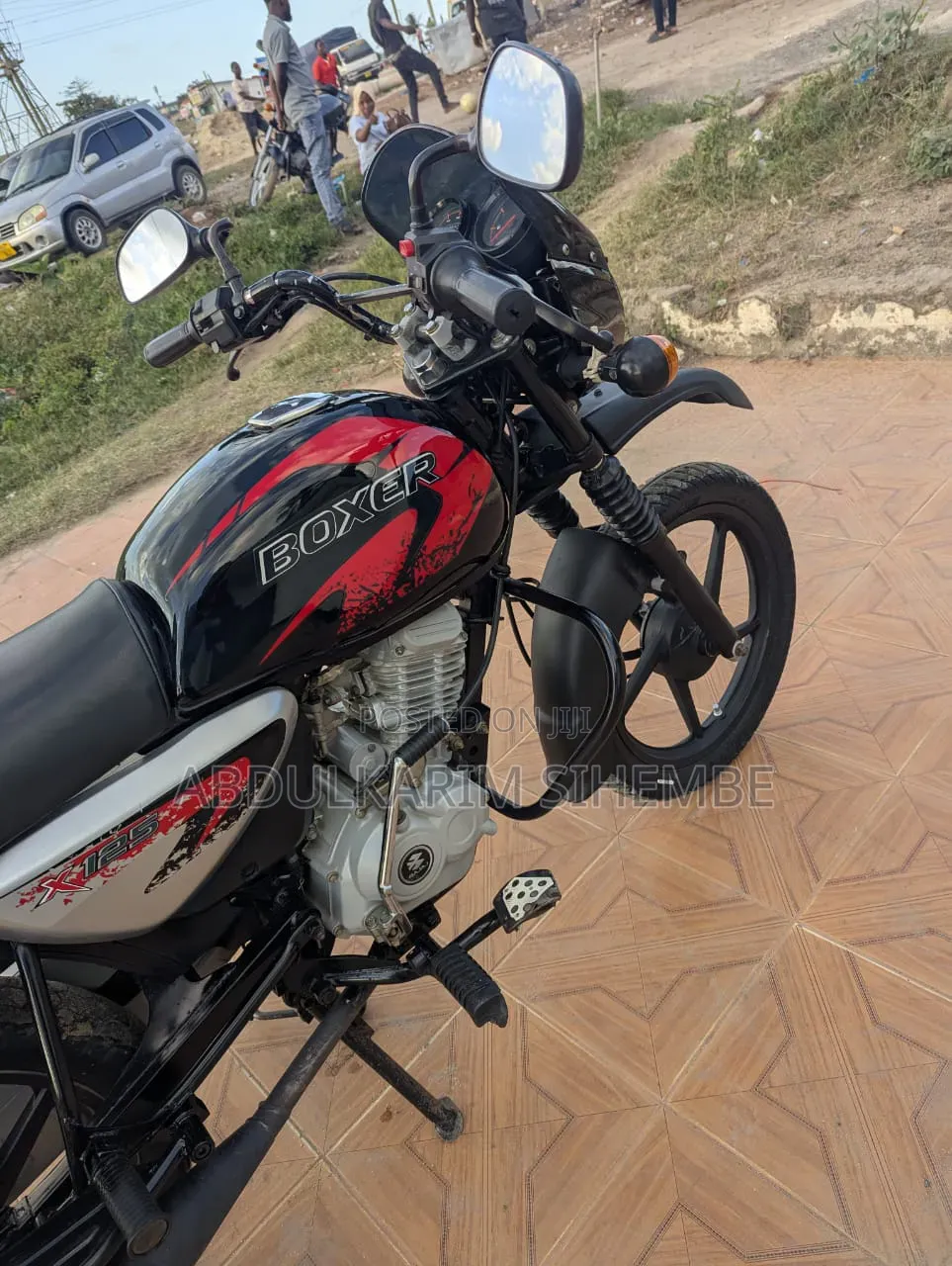 New Bajaj Boxer X125 2023 Red