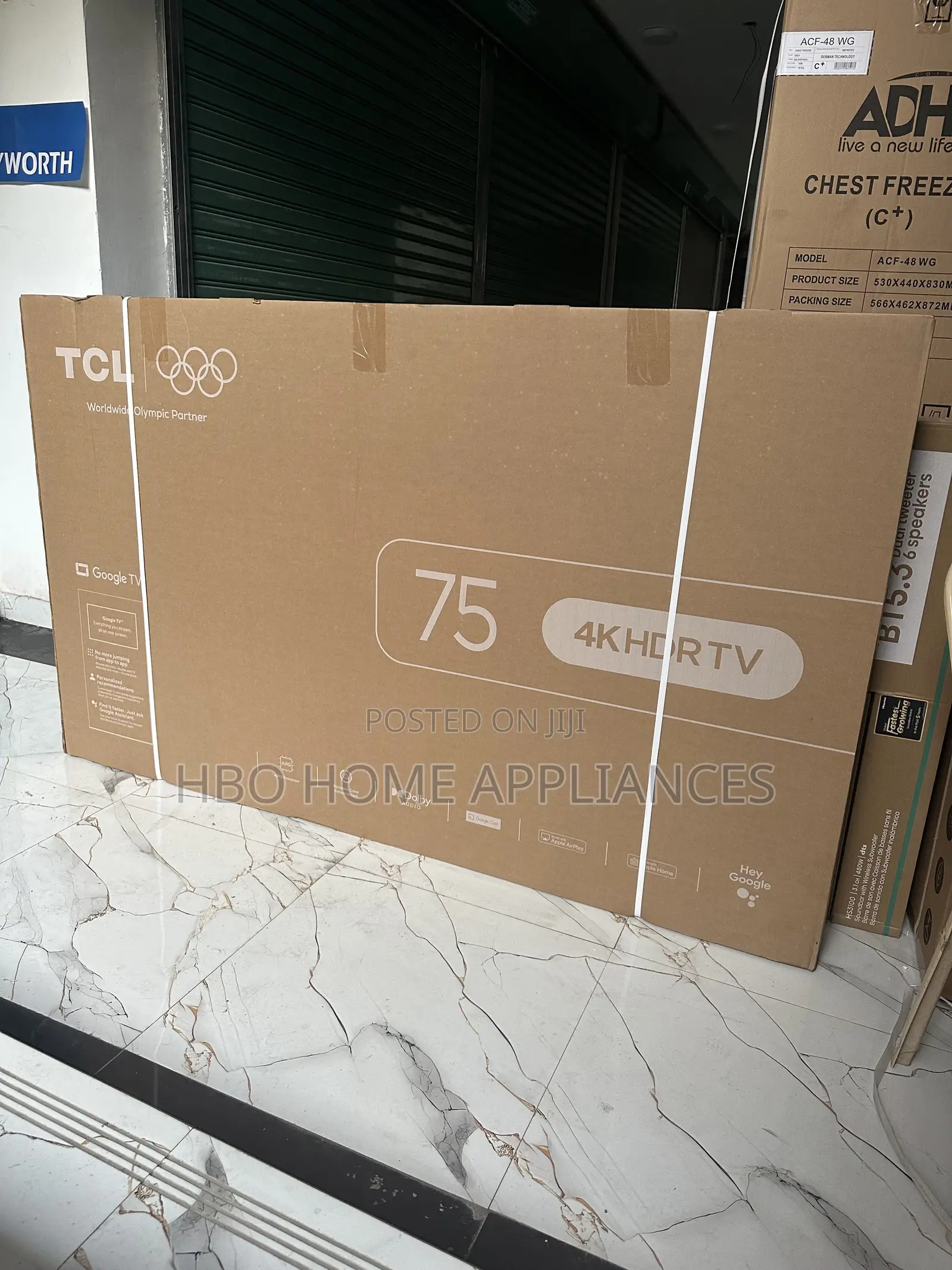 TCL Smart 4k Hd TV 75”