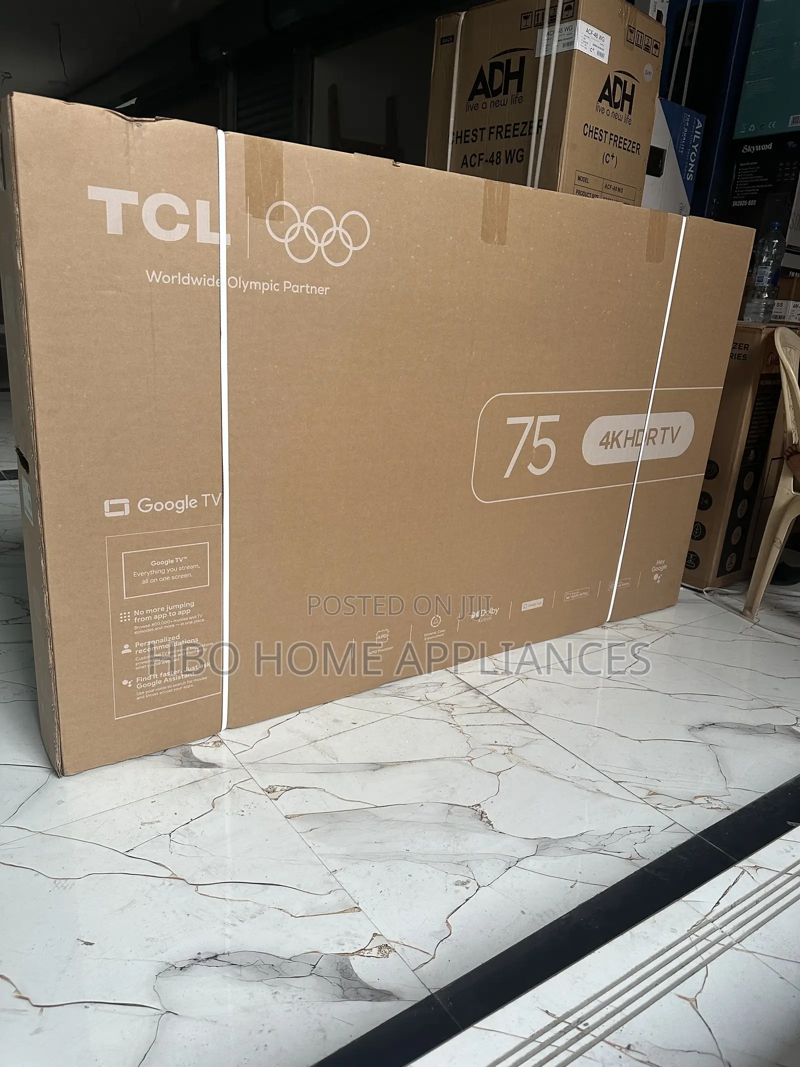 TCL Smart 4k Hd TV 75”