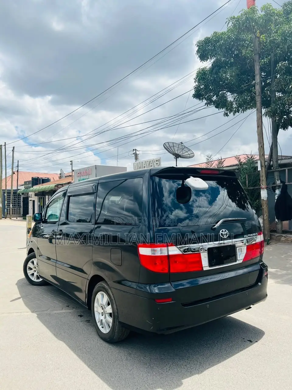 Toyota Alphard 2007 Black