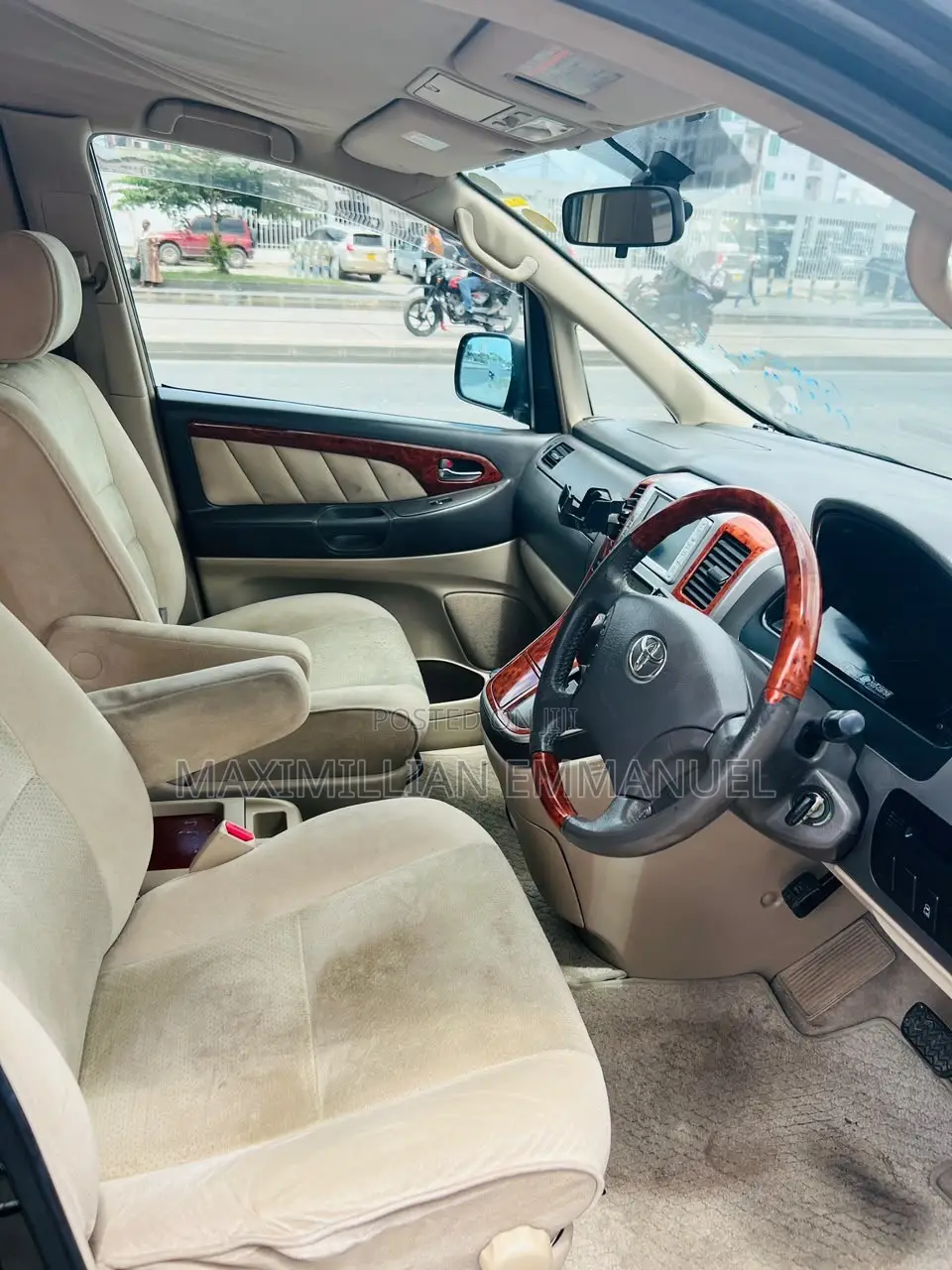 Toyota Alphard 2007 Black