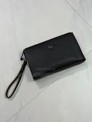 Black Textured Leather Travell Wallet Double Zip Available | Buy Now