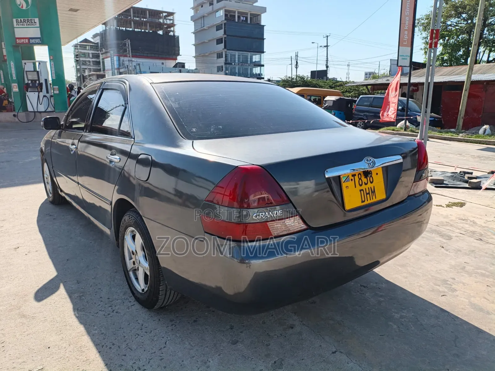 Toyota Mark II 2002 Gray
