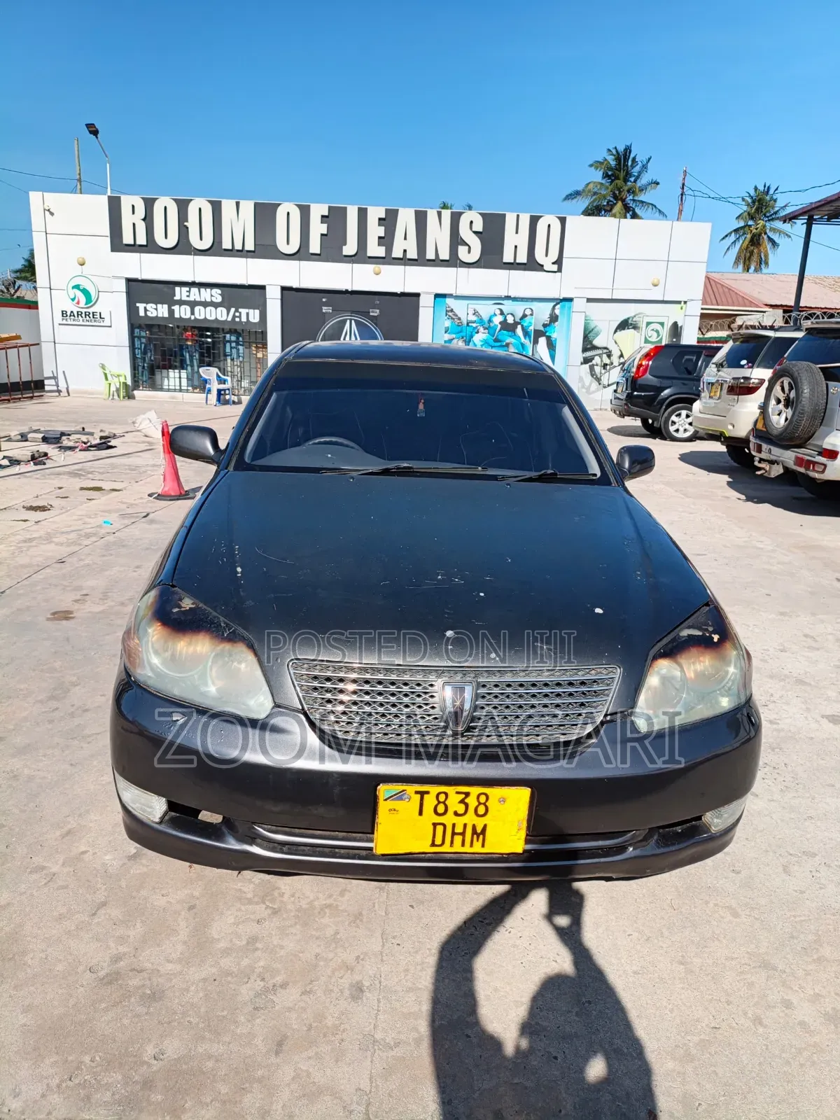 Toyota Mark II 2002 Gray