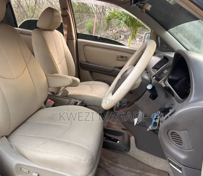 Toyota Harrier 2002 White